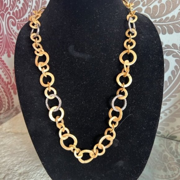 Liza Kim | Jewelry | Svr33 Long Gold Link Necklace By Liza Kim | Poshmark